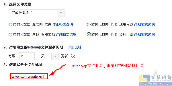 結構化數據工具提交示范