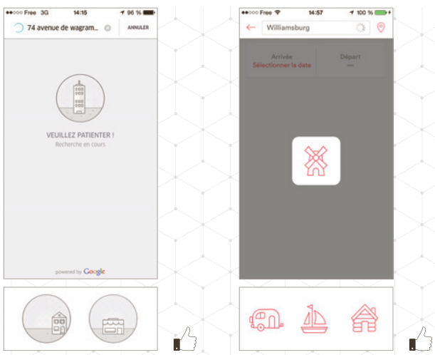 用戶等待頁面加載時(shí)，依次出現(xiàn)的圖標(biāo)與品牌背景、應(yīng)用程序的用途相匹配