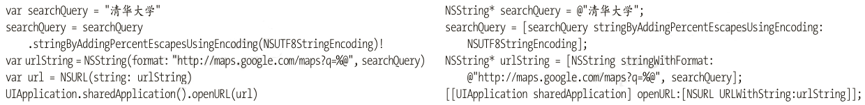 用瀏覽器打開Google地圖時顯示的代碼