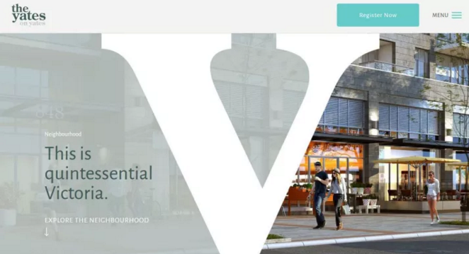 網站首頁界面設計的5個技巧-簡單的圖層設計