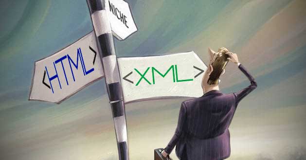 網站地圖html和xml有什么區(qū)別