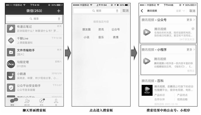 小程序的用戶入口優勢二